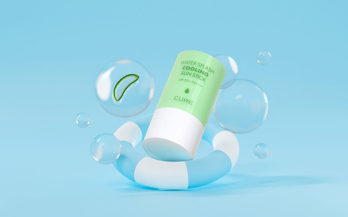 CURE Water Splash Cooling Sun Stick