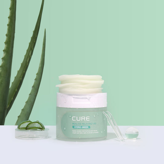CURE Cream:OE Almohadillas relajantes 200 ml [60 unidades]