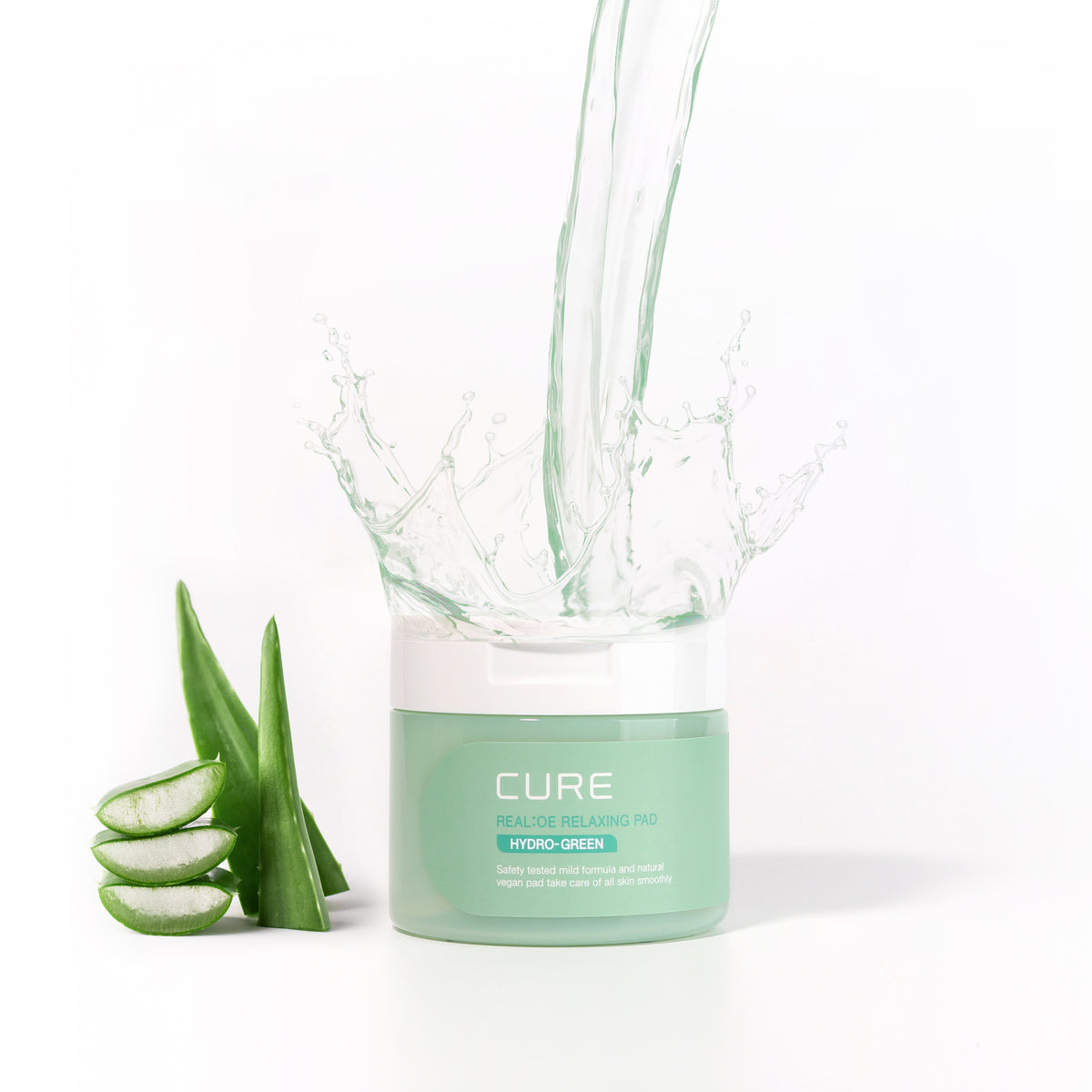 CURE Cream:OE Almohadillas relajantes 200 ml [60 unidades]