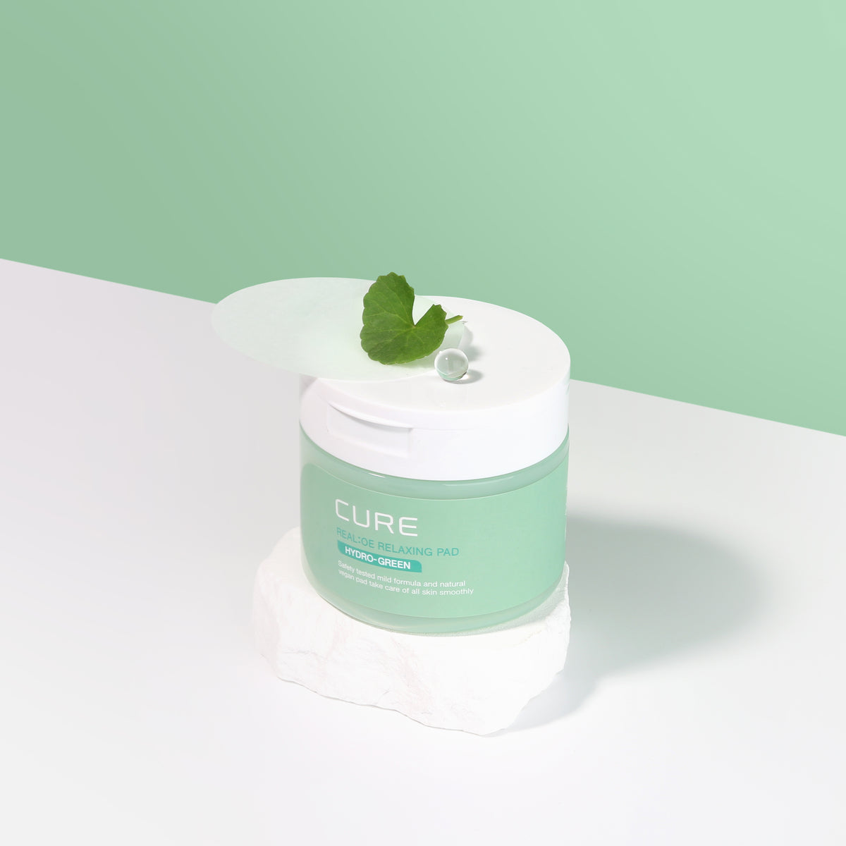 CURE Cream:OE Almohadillas relajantes 200 ml [60 unidades]